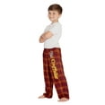 thumbnail image 2 of Intimo Harry Potter Boys' Hogwarts Houses Plaid Lounge Sleep Pajama Pants - Gryffindor Slytherin Hufflepuff Ravenclaw, 2 of 5