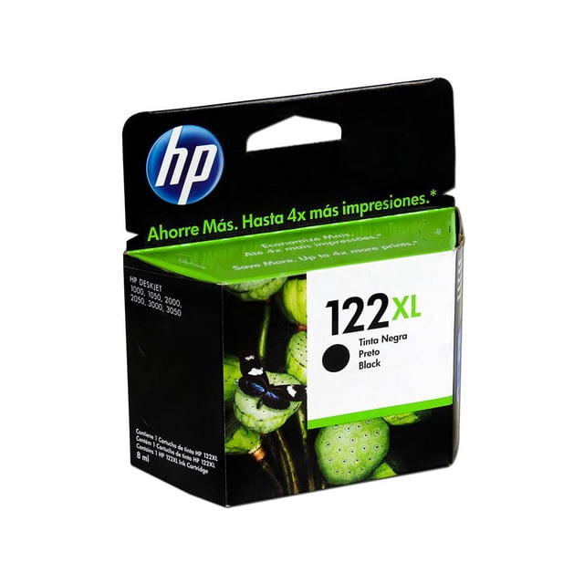 Cartucho de tinta HP 122XL negra Original CH563HL