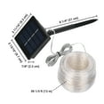 thumbnail image 3 of InstaHibit 40Ft Solar 120LED Canopy String Light 8 Mode RGB Outdoor Garden Patio Umbrella Decor with Clip, Multicolor, 3 of 12