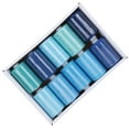 thumbnail image 3 of Sewing Thread, Lightweight 10 Rolls Sewing Thread Set, Pagoda Threads Embroidery For Clothing Blue,Purple,Red,Green, 3 of 8