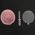 thumbnail image 3 of Heaveant Ice Mold, Cute Strawberry Shape Ice Mold DIY Ice Cream Maker Making Tool with Lid for Summer, 3 of 7