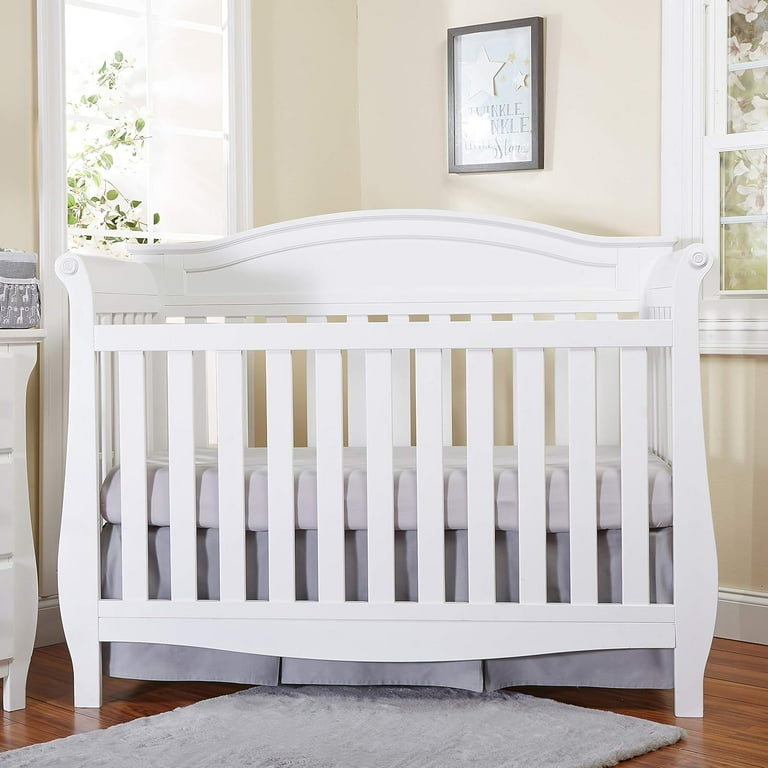 Gray crib skirt 2025