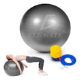 thumbnail image 3 of Pelota Estabilidad Barre Fitness Yoga Pilates Core Entrenamiento Terapia Física 65 cm Antideslizante, 3 of 5