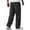 AO15-Dark Gray, variant on Men'S Wide Leg Corduroy Pants Baggy Elastic Waist Streetwear Trousers Baggy Large Patch Pockets,Textured Streetwear Brown M