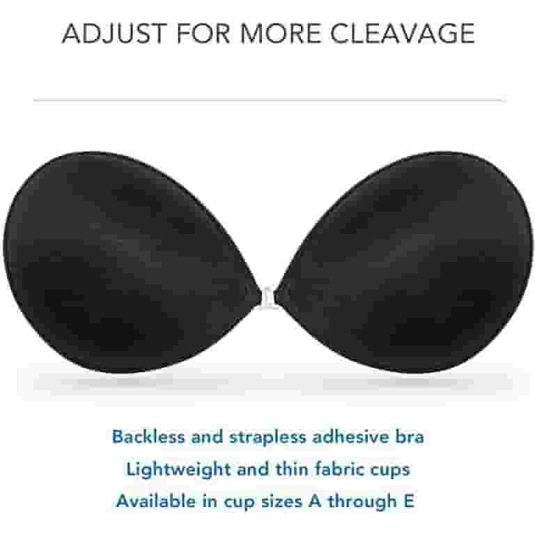 bra for backless dress walmart Adhesive Silicone Bra for Backless Dress Push up Sticky Bra Strapless Invisible