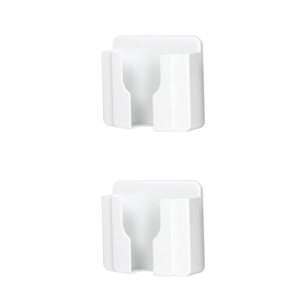 Bewildely Soporte colgante para carga de teléfono móvil, caja de almacenamiento montada en soporte de Control remoto masculino multifunción montado en Blanco 2piezas Bewildely CBP065438