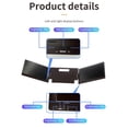 thumbnail image 3 of Laptop Dual Screen, 1080P Triple Portable Monitor 14in FHD IPS  For Working, 3 of 8