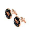 thumbnail image 2 of Gingerbread Man Elegant Shirt Cufflinks Set for Men, Stainless Steel, Suitable for Formal Attire, 2 of 6