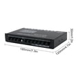 thumbnail image 2 of yeacher Professional 7 Band Car Equalizer Multifunctional Car Audio EQ Tuning Crossover Amplifier Parametric Equalizer Car Audio Equalizer, 2 of 8