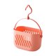 thumbnail image 5 of Organizador de ducha colgante, soporte para champú y jabón con ganchos, cesta de almacenamiento, Rosa, 5 of 9