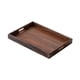 thumbnail image 4 of Bandeja de madera para servir con asa, bandeja multiusos, plato rectangular para alimentos secos. 40cmx30cmx4cm, 4 of 9