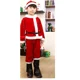 thumbnail image 1 of Disfraz de Navidad para niños y niñas, conjunto de ropa de invierno para bebé, Tops de lana, pantalones y sombreros, traje de Papá Noel, 1 of 7