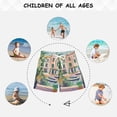 thumbnail image 6 of FORMRS Boys Swim Trunks Quick Dry Mesh Liner Boardshorts Sizes XS-XL, Window Scene, 6 of 7