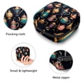 thumbnail image 3 of Arabic Teapot Mini Makeup Bag Period Pouch Small Toiletry Bag for Men Travel Makeup Travel Bag Pouch - Velvet, Sponge, and Oxford Cloth Material - 4.7x6.6x6.6 in, 3 of 6