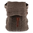 thumbnail image 1 of MasteelfCA 1Pc Practical Storage Bag Fashion Lady Shoulder Bag Beach Weave Backpack, 1 of 8