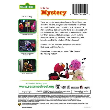 Sesame Street: M Is for Mystery (DVD)