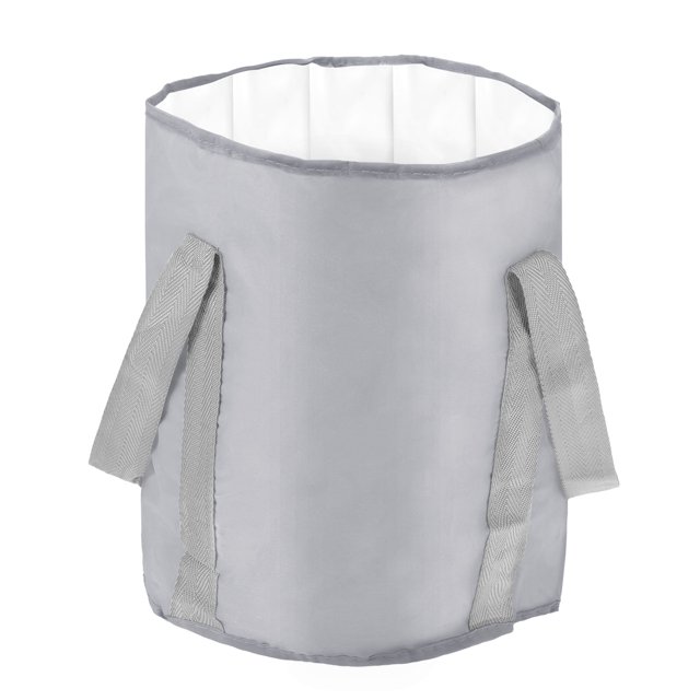Ofertas Únicas 1 Pc Bolsa Plegable para Remojar los Pies para Spa de Pies Color Gris L