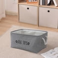 thumbnail image 4 of Yhmxh Closet Organizers and Storage,Storage Bins Storage Basket Fabric Material Foldable Storage Basket Home Clothing Toys Miscellaneous Storage Basket Textile Storage Basket, 4 of 6