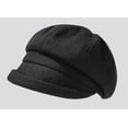 thumbnail image 2 of CoCopeaunt Women Newsboy Caps Casual Visor Beret Hat Cozy Retro Vintage Cabbie Hat for Ladies Girls, 2 of 6