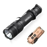 Combo: Eagletac T200C2 XM-L2 LED Flashlight - 1116 Lumens w/Tip Copper 360 Lumen RechargeableKeychain Light