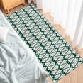 thumbnail image 5 of Kitchen Rugs and Mats Set of 2 Christmas Tree Green Geometric Pattern Kitchen Sink Mat,Non-Slip Area Runner Rug,Washable Floor Mat for Home Dining Room Office 18"x30"+18"x48", 5 of 6