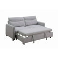 thumbnail image 3 of Lucas 3-Seater Sofa Bed, Light Grey, 3 of 3