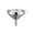 Silver, variant on Kitchen Funnel, Ongmies Stainless Funnel Filter Stainless Funnel with Food Strainer Kitchen Funnel for Filling Bottles for Transferring Liquids Oil Making Jam Milk, Funnel, 1X Stainless Steel Funnel