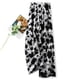 thumbnail image 3 of Pantalones de Piernas Anchas Casuales para Mujeres Impresión de Moda Pantalones de Longitud Completa Elásticos Regulares para Uso Casual, 3 of 4