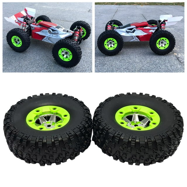 DIY Car Tires 1:12 Replacement Assembly Car Modification 2 Left