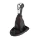 thumbnail image 1 of Pomo de Cambio Manual de 5 Velocidades Único Bargains con Cubierta para Chevrolet Spark 2011-2015, Palanca de Cambio de Plástico y Cuero Sintético, Negro, Tonalidad Plateada Cromada, 1 of 7