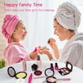 thumbnail image 4 of GLUAAE Pretend Kids Cosmetic Toys Kit for Girls Toddlers Makeup Play Set with Cosmetics Bag, 4 of 8