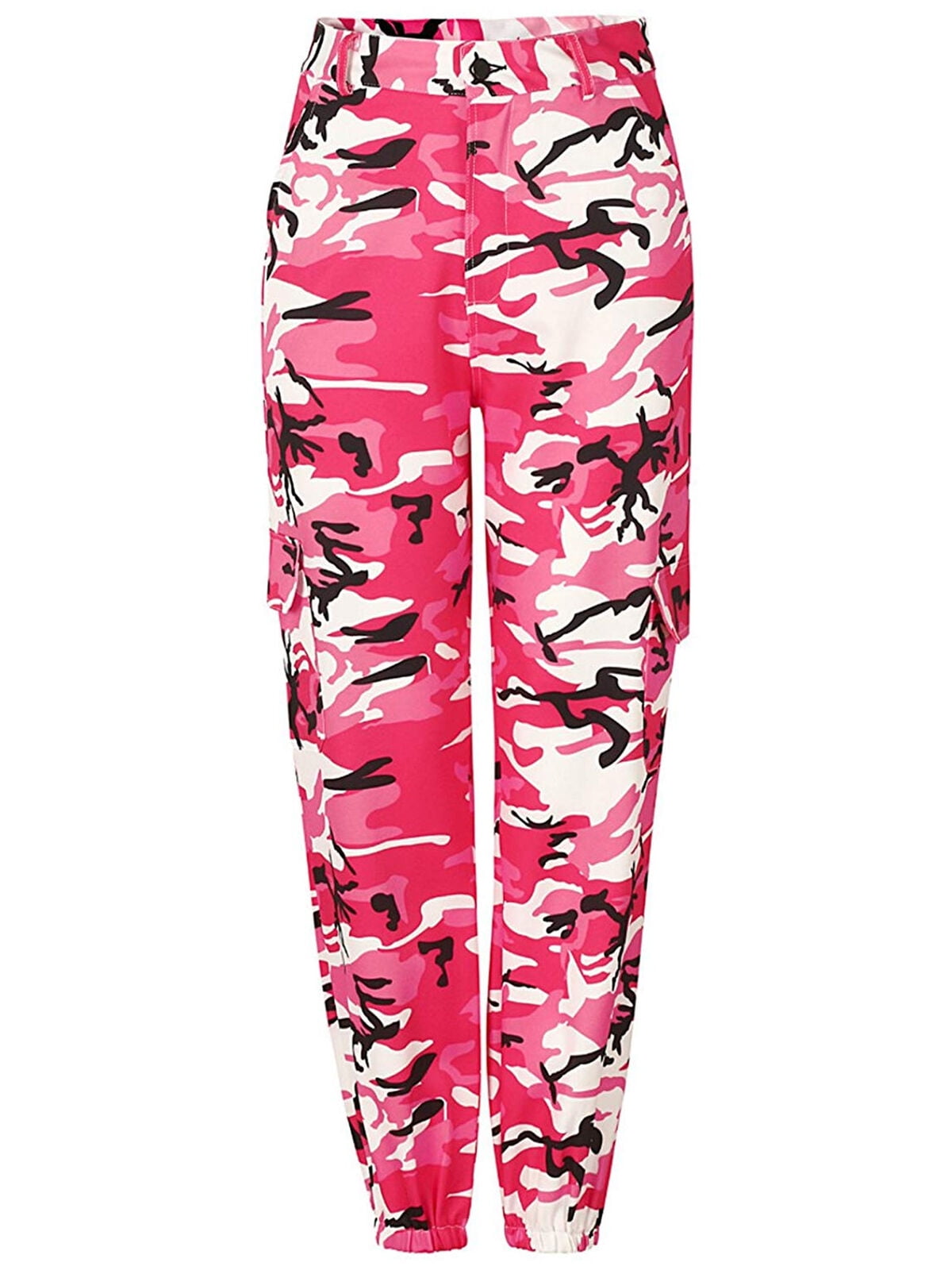 pink army cargo pants