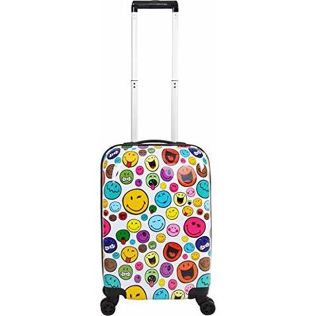 ATM Luggage 4015-22 22 in. Smiley World 