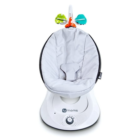 4moms® rockaRoo® infant seat | Compact Baby Swing | Grey