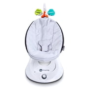 4moms RockaRoo Baby Rocker with Front to Back Gliding Motion, Grey