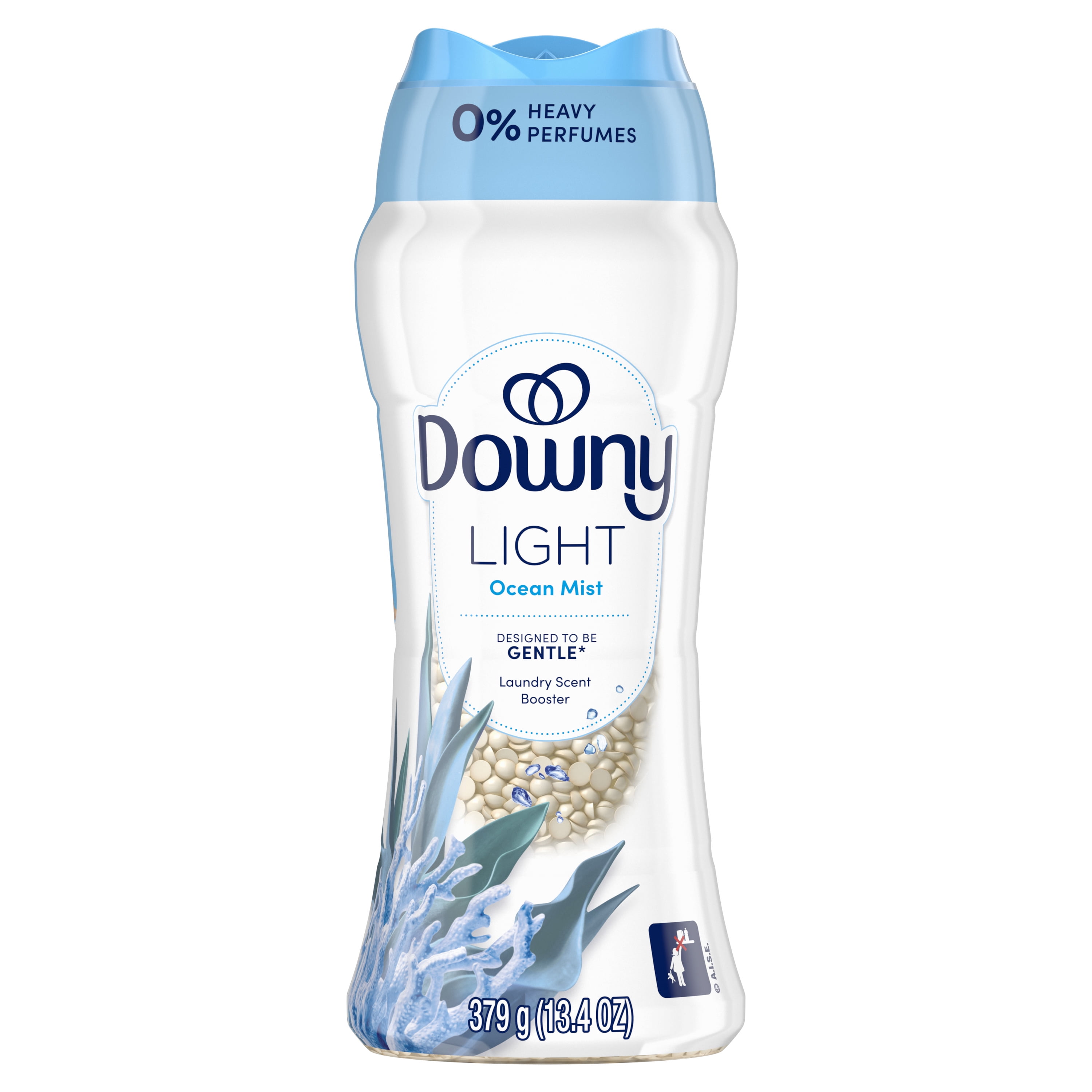 Downy Light In-Wash Scent Booster Laundry Beads Ocean Mist 13.4 oz 