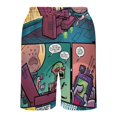 thumbnail image 5 of Comedy Invader Zim Short Sweatpants Summer Daily Cozy Lounge Shorts 3D Printed Beach Shorts Sweatpants With Drawstring And Pockets, 5 of 7