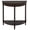 Dark Chocolate, variant on Safavieh Orbis Demilune Modern Console Table, Garden Green