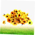 thumbnail image 4 of FENGGUIQU 200Ud Girasol Artificial De Plástico Para De Bodas Y Fiestas Color Amarillo, 4 of 8