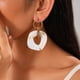 thumbnail image 3 of 3 Pairs Of Women's Earrings Silvers Needle Earring Set Women's Thick And Lightweight Earrings Women's Jewelry Gift, 3 of 6