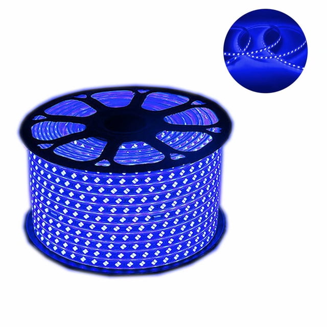 Luz LED con 5m5050 Decoración de cocina a prueba de agua 120LED Parche flexible Barra de luz suave azul ZefeiWu 1327533597586