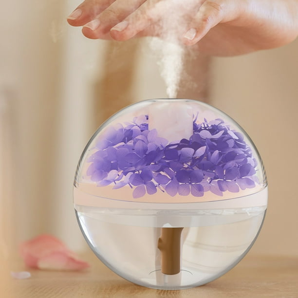 RKSTN humidifiers for bedroom USB Aromatherapy Humidifier With Light ,Large Capacity 270ML Quiet Cool Mist Humidifier For Car And Office ,Plants, Easy To Clean