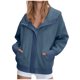 thumbnail image 2 of Sudadera corta,Sudadera con capucha de moda para mujer, top deportivo de manga larga, tejido suave y transpirable, ajuste cómodo e informal, ideal para todas las estaciones, sopatenor, 2 of 8