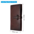 thumbnail image 2 of Uxcell A6 PU Leather Binder Journal Refillable Planner Organizer with Buckle Red, 2 of 5