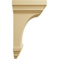 thumbnail image 3 of Ekena Millwork 7"W x 7 3/4"D x 14"H Jumbo Jefferson Wood Corbel, Alder, 3 of 18