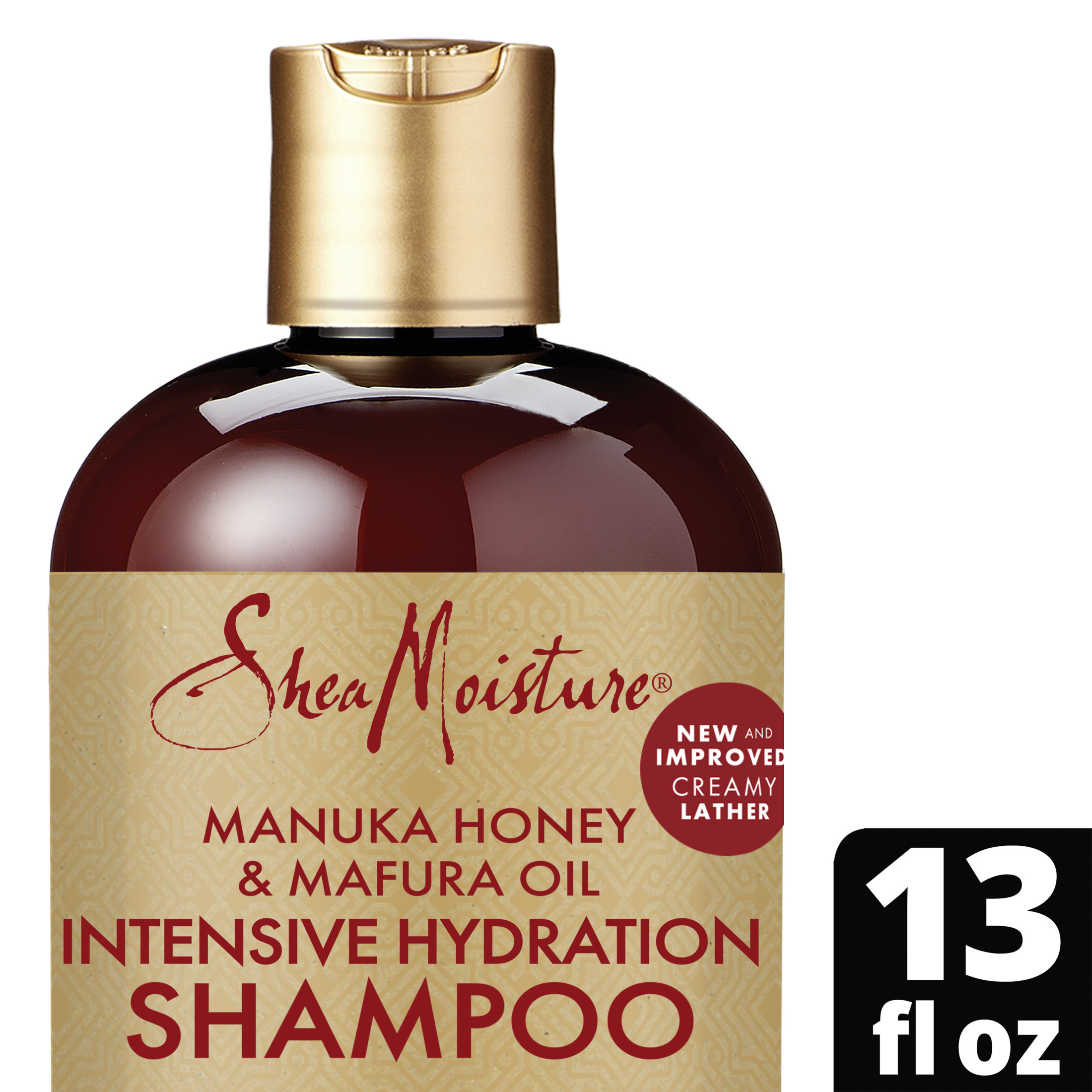 SheaMoisture Intensive Hydration Daily Shampoo for Damaged Hair, Manuka Honey & Mafura Oil, 13 fl oz - image 3 of 15
