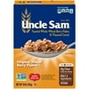 Uncle Sam Original Wheat Berry Flakes Cereal, High Fiber, Whole Grain, Regular, Kosher, Heart Healthy, Vegan, 10 ounce Box
