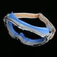 thumbnail image 3 of Gafas de protección industrial antivaho, antiimpacto y antihumedad para uso químico de PC (azul), 3 of 9