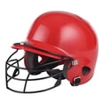thumbnail image 4 of Colaxi Baseball Batting Helmet Breathable Practical Guard for Match Sports Outdoors Red for Kids, 4 of 8