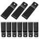 thumbnail image 1 of 10 clips con gancho plegable para sujetar bolsos, cinturones, mochilas y llaves., 1 of 7